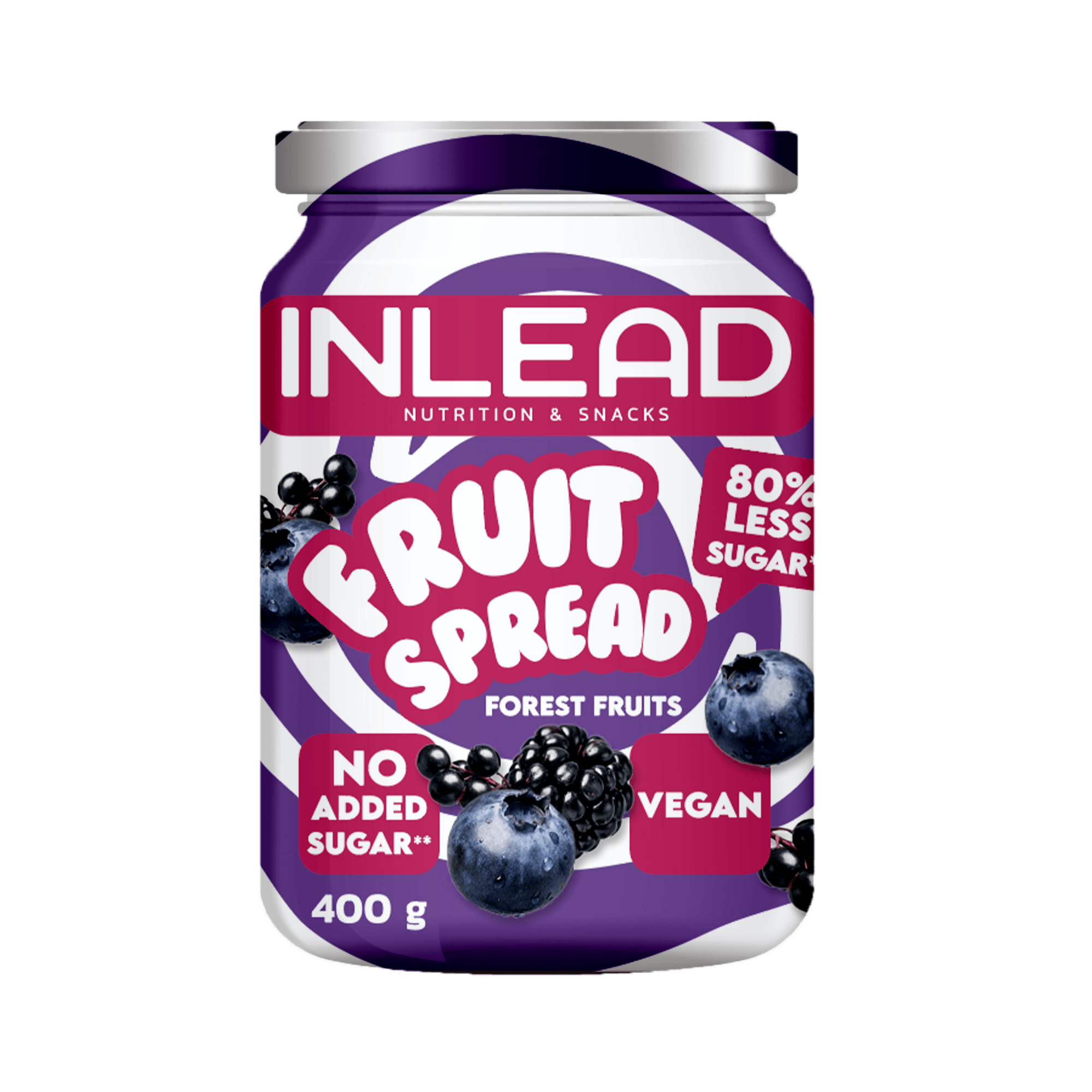 Inlead Fruit Spread pâte à tartiner fruits 400 g vegan