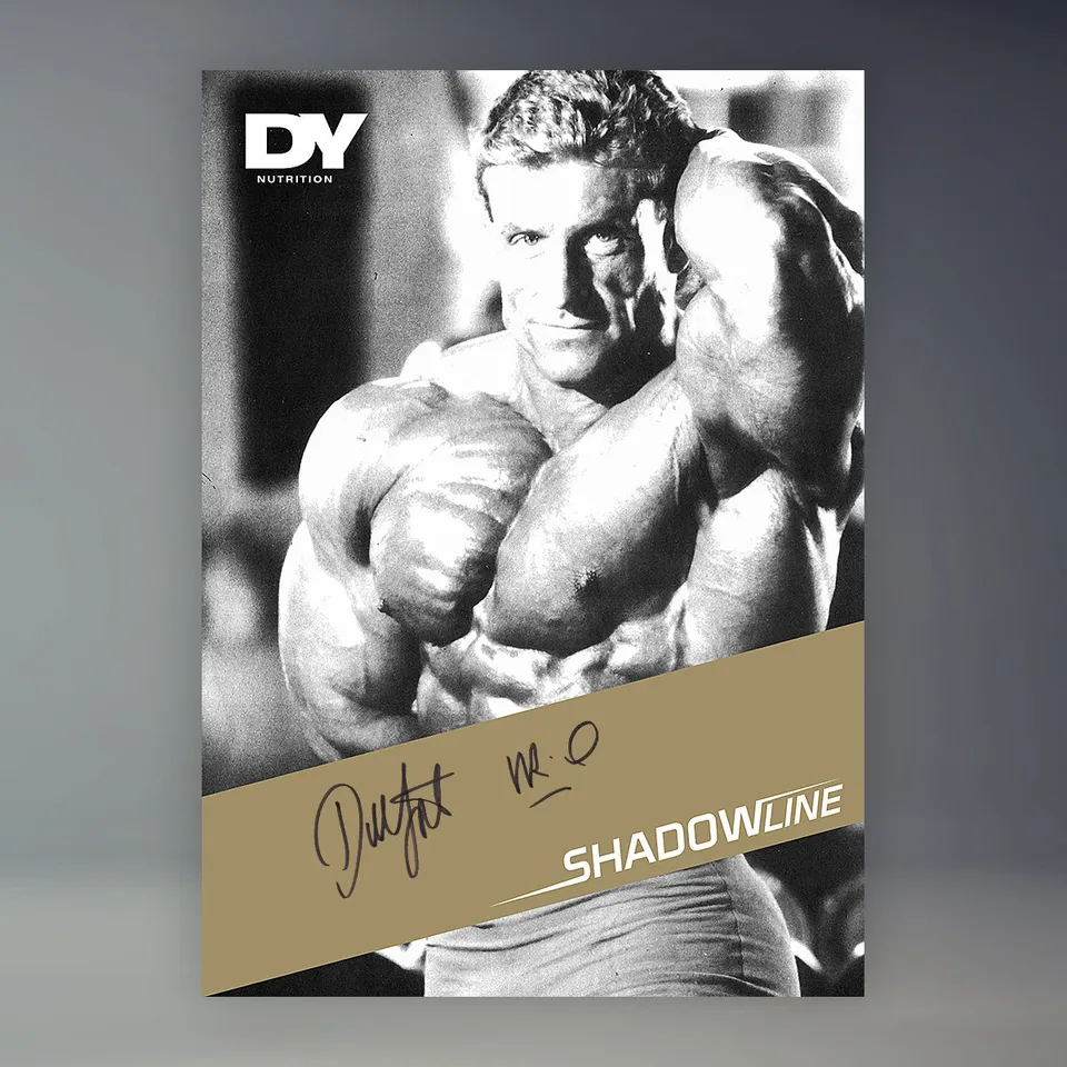 Dorian Yates Poster signé Type A 50x70 cm déco