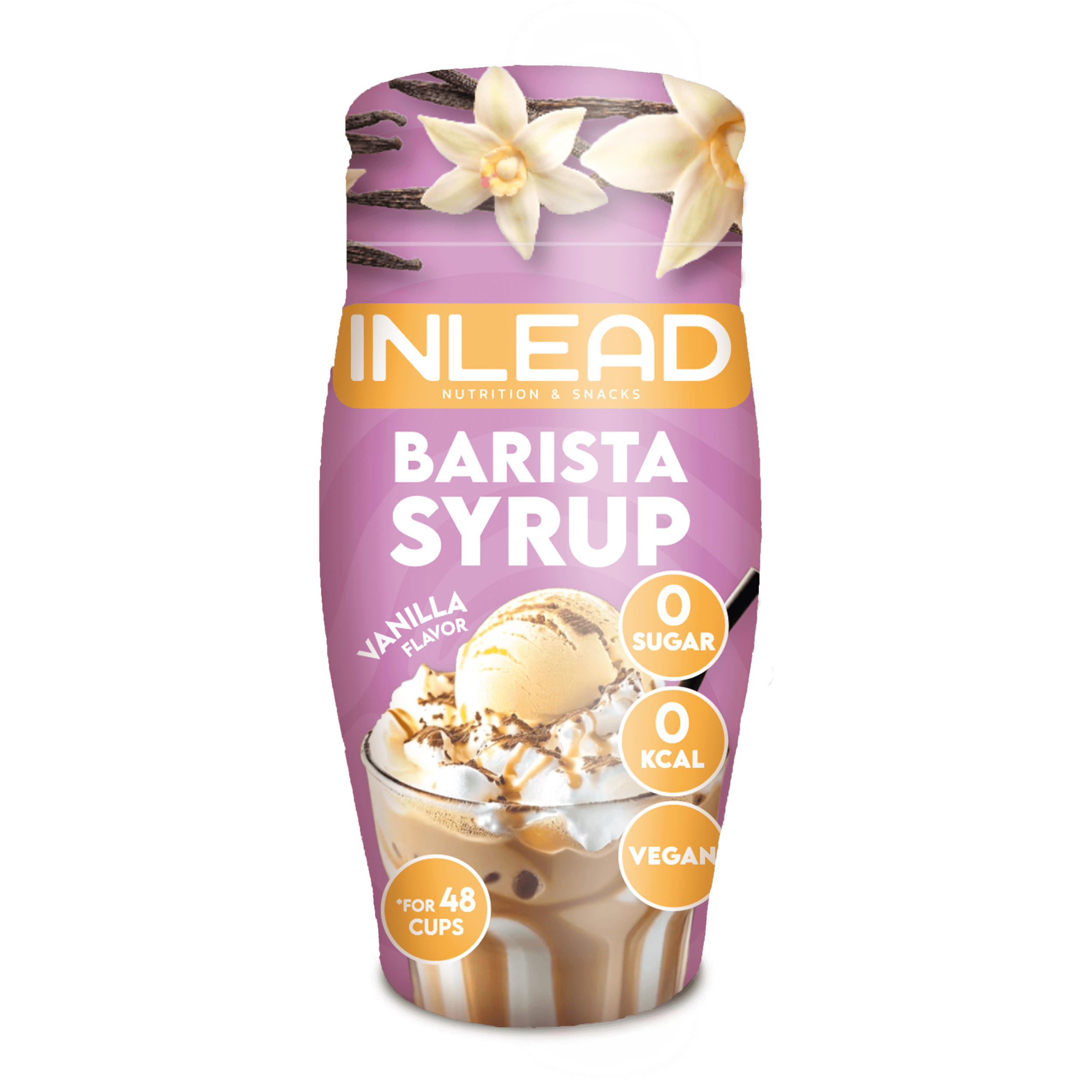 Inlead Barista Syrup sirop café caramel cannelle 65ml 0 sucre