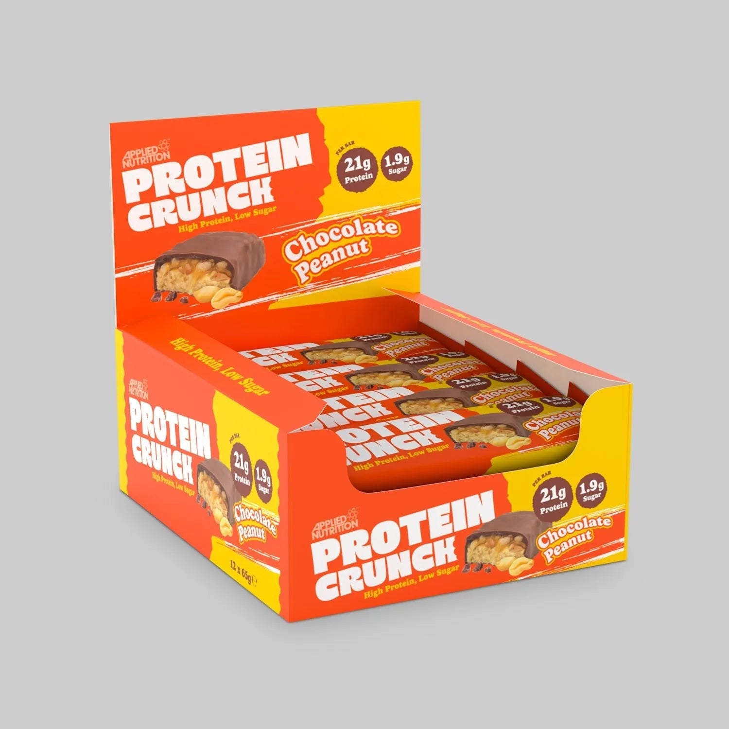 Applied Nutrition Crunch barre protéinée chocolat lait caramel 1 barre