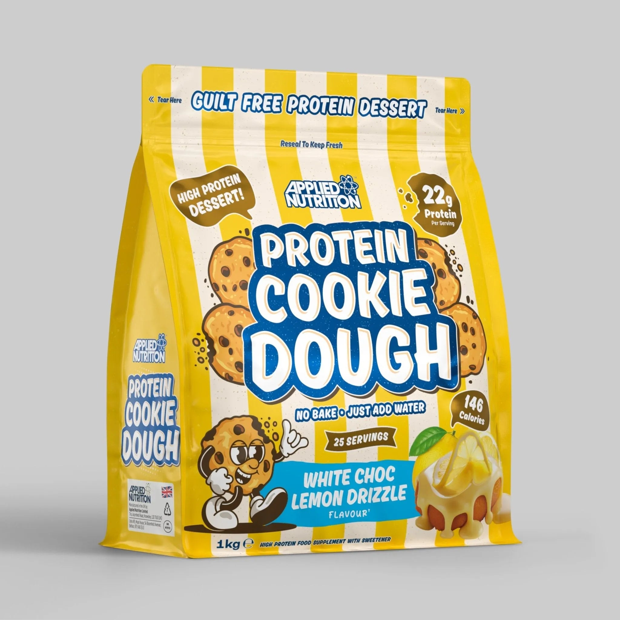 Applied Nutrition Protein Cookie Dough dessert 400g 22g