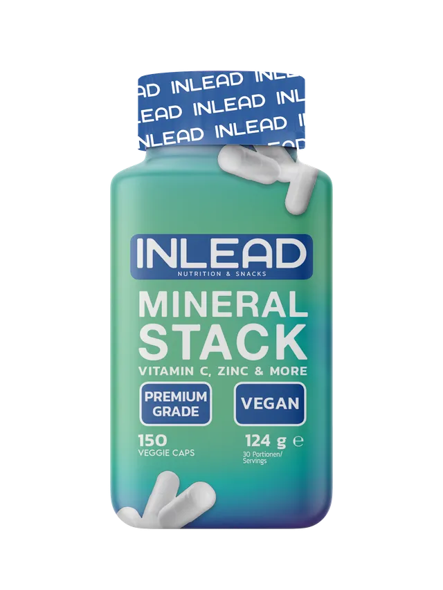 Inlead Mineral Stack gélules minéraux 150 caps zinc fer
