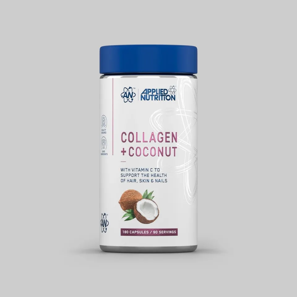 Applied Nutrition Collagen Coconut gélules collagène marin
