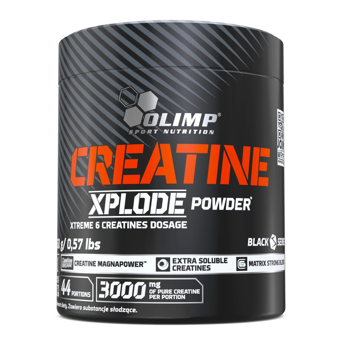Olimp Creatine Xplode Powder créatine 260 g poudre force