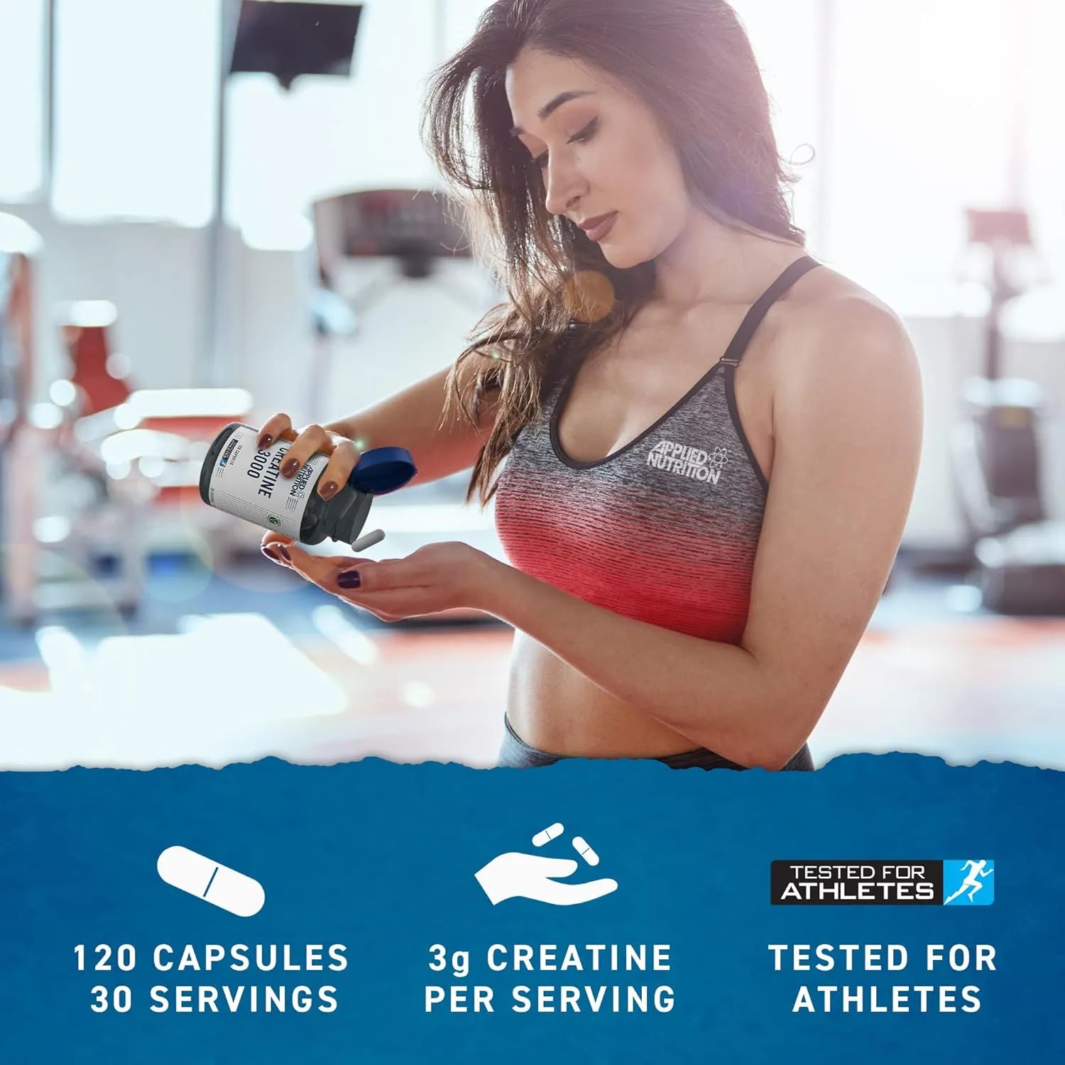 Applied Nutrition Creatine 3000 Gélules 120 Capsules