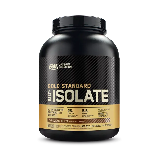Optimum Nutrition Gold Standard Isolate whey 25 g vanille