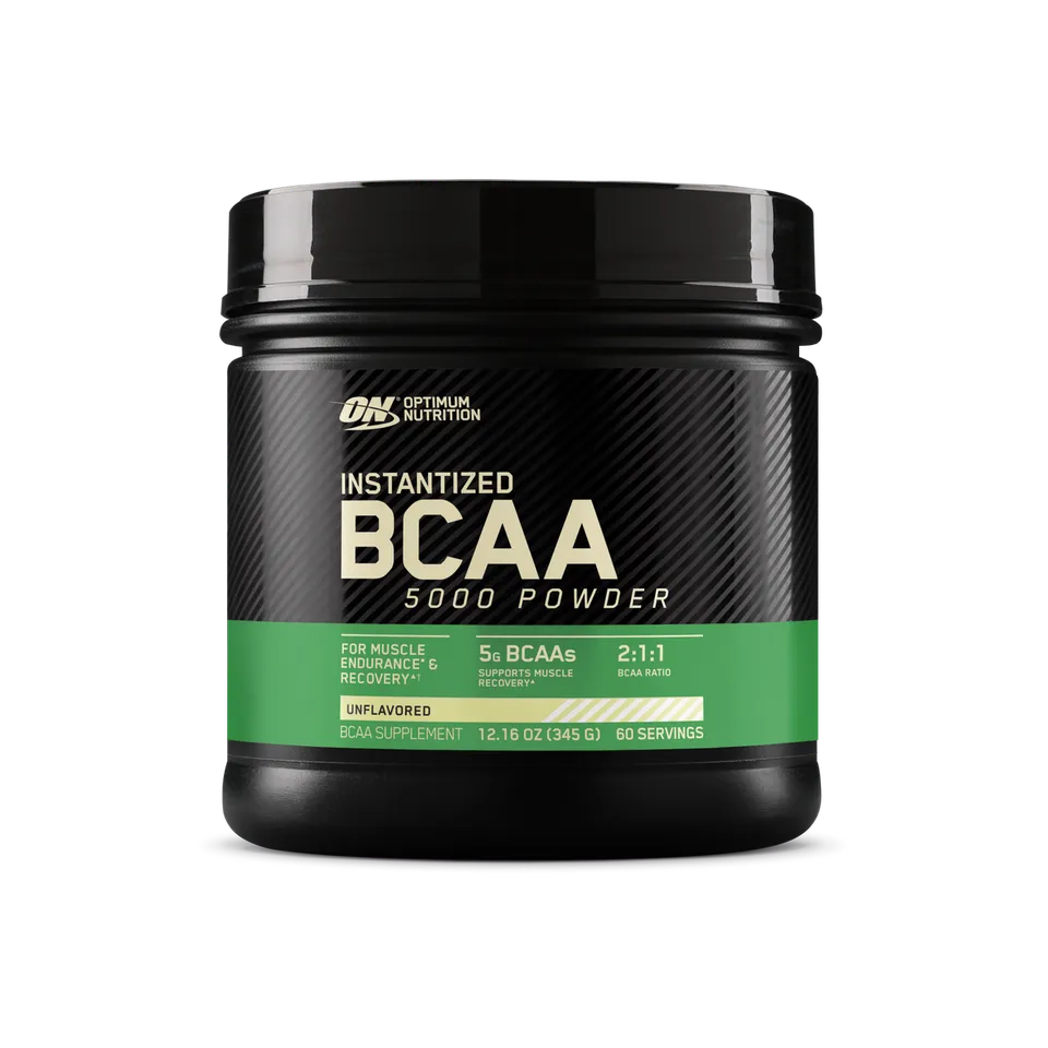 Optimum Nutrition BCAA 5000 Poudre BCAA 5g Ratio 2:1:1 Sans Parfum