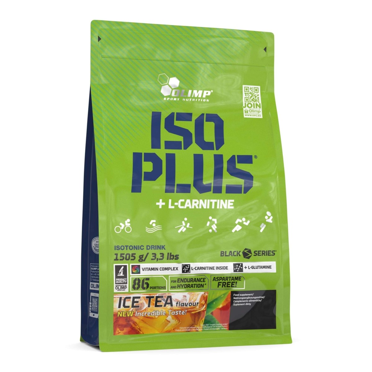 Olimp Iso Plus Powder 1505 g glucides carbo