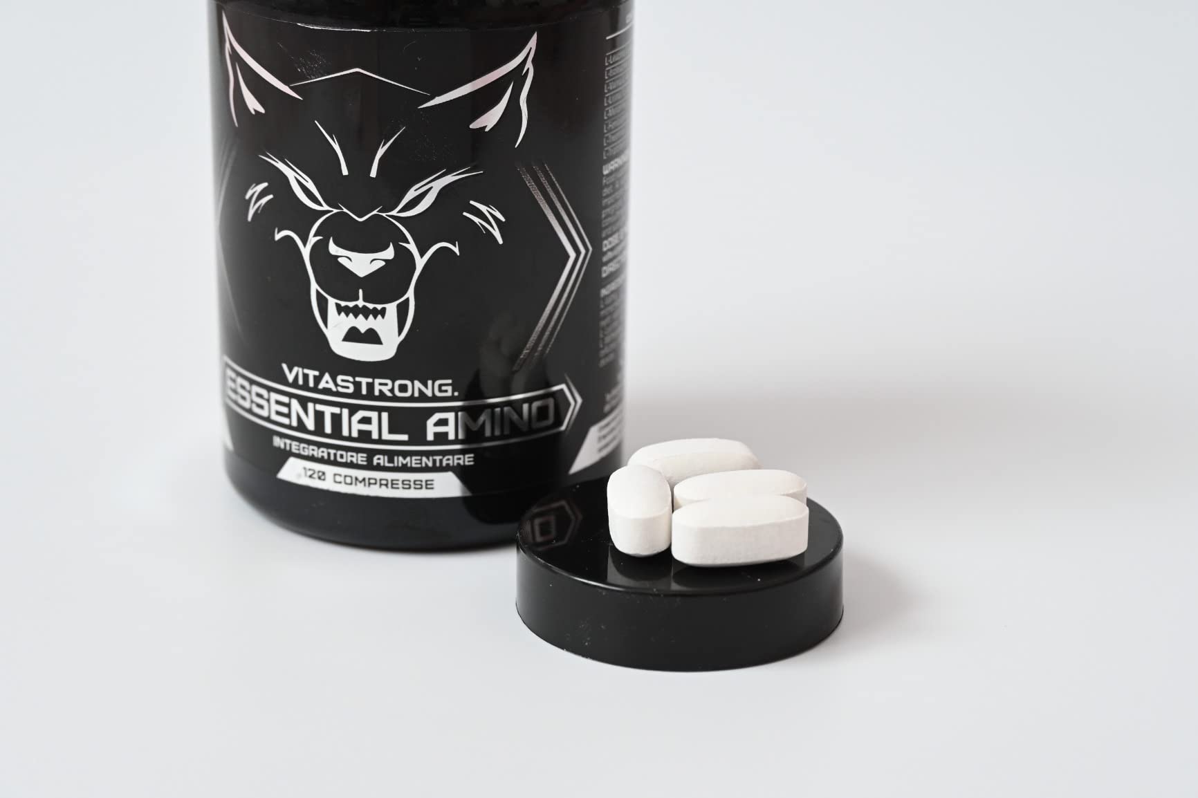 Vitastrong EAA Acides Aminés Essentiels Vegan 120 Comprimés endurance