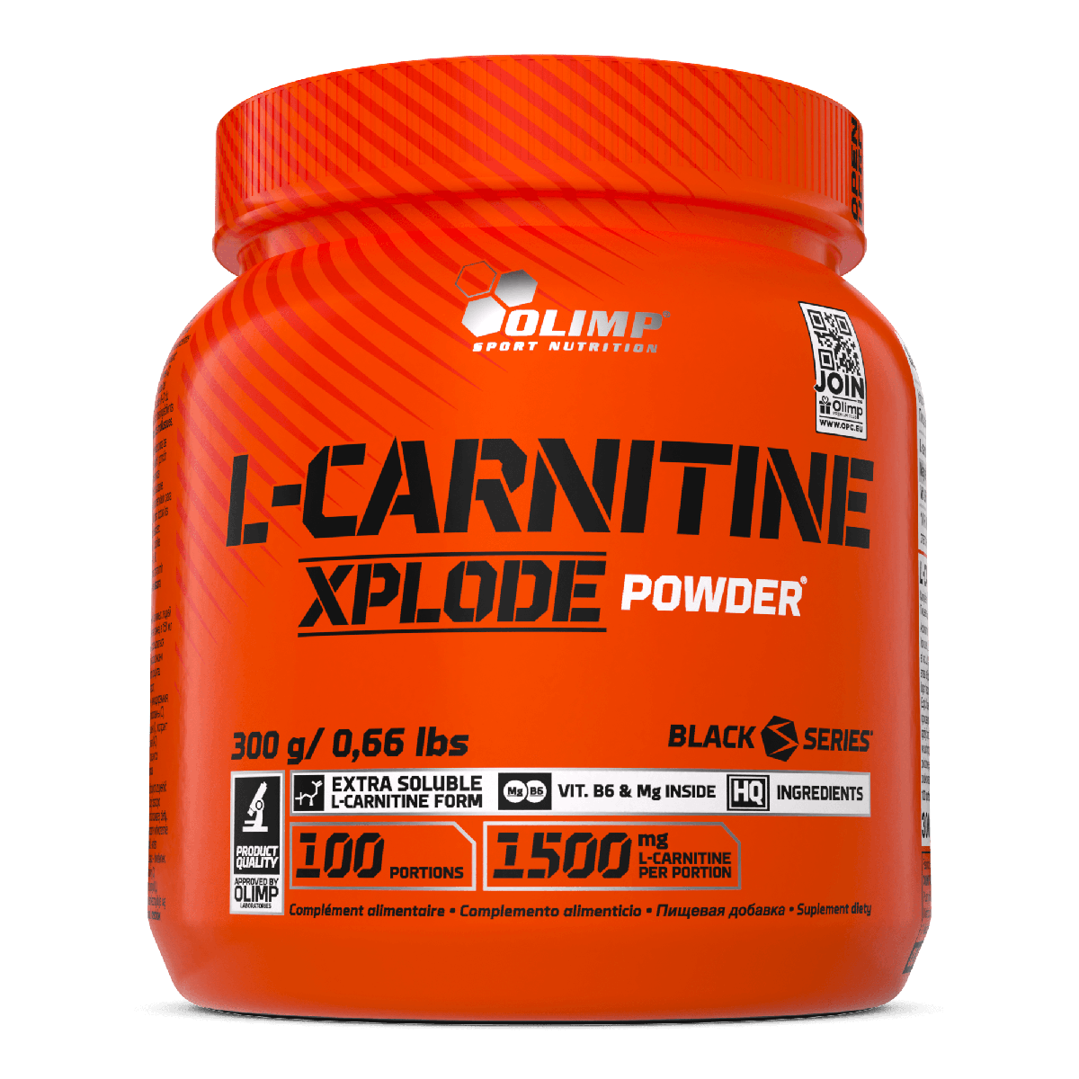 Olimp L-Carnitine Xplode brûle-graisse 300 g poudre