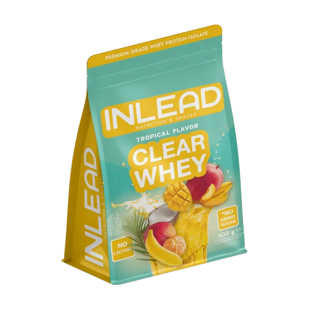 Inlead Clear Whey Isolate protéine Mango Maracuja 500g sans sucre