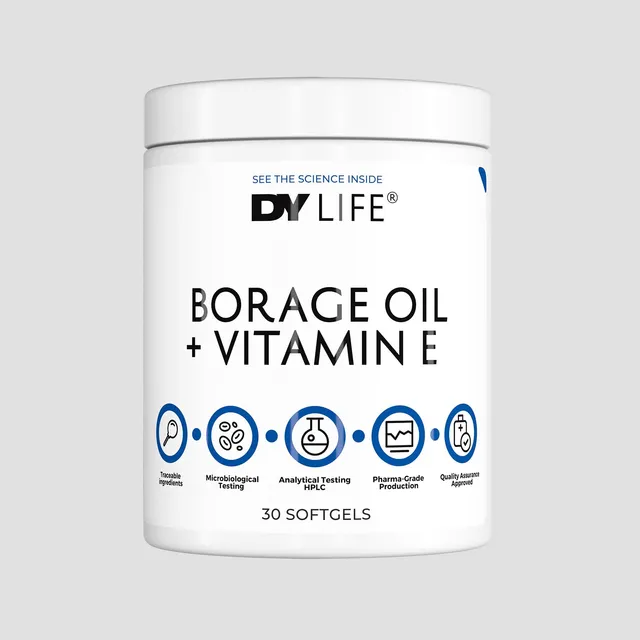 DY Nutrition DY Life huile de bourrache vitamine E 30 softgels