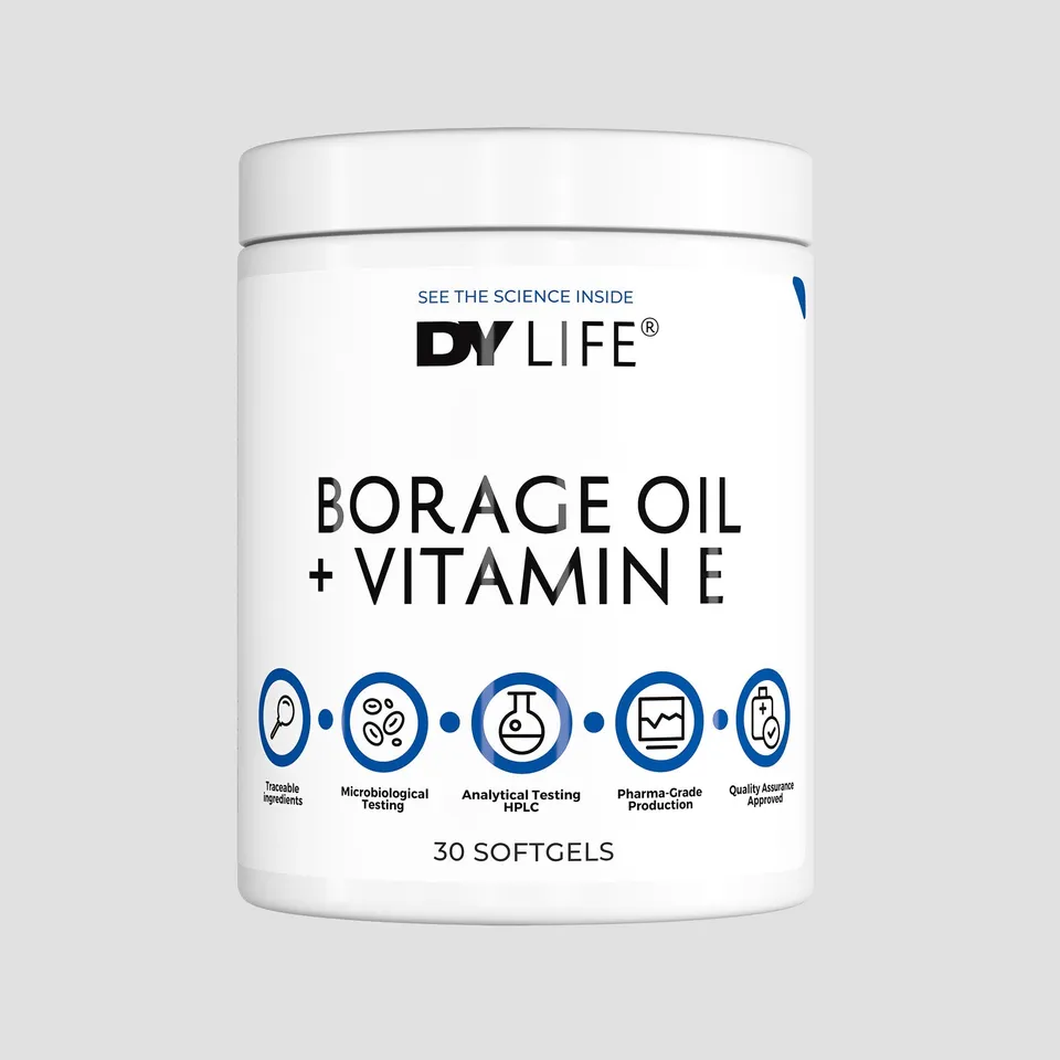 DY Nutrition DY Life huile de bourrache vitamine E 30 softgels