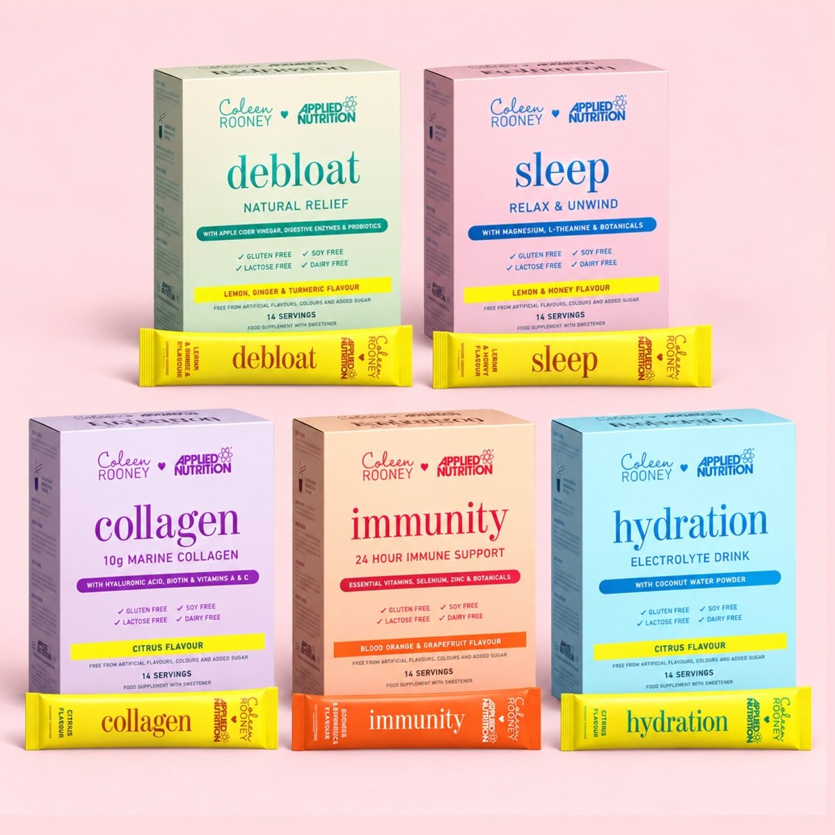 Applied Nutrition Coleen Rooney Citrus Collection coffret 5x14