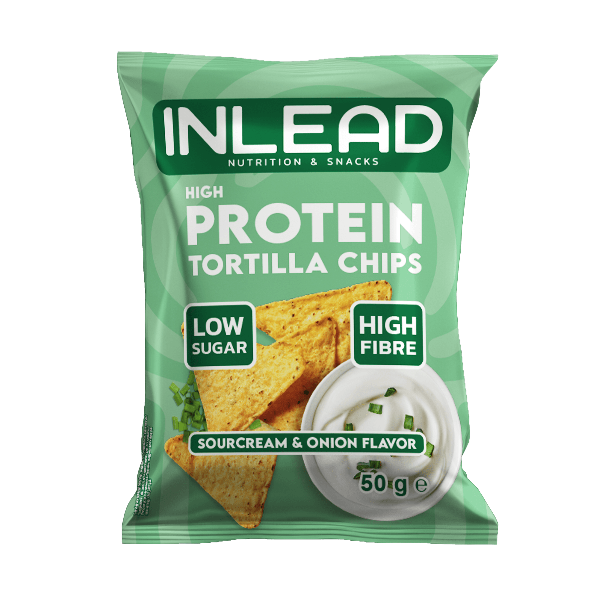 Inlead Tortilla Chips cheese chips protéinées 50 g
