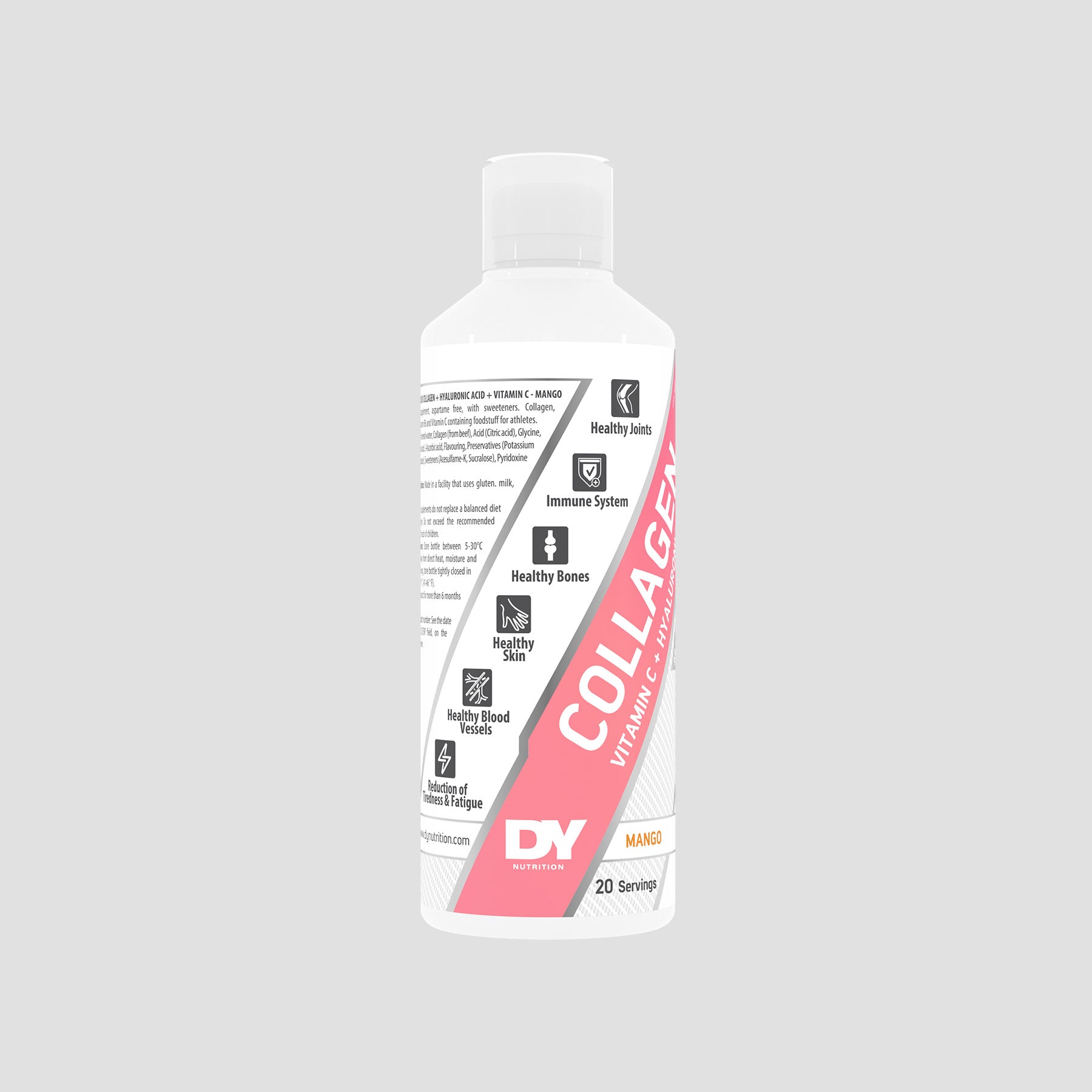 DY Nutrition Collagen collagène liquide mangue 20 doses