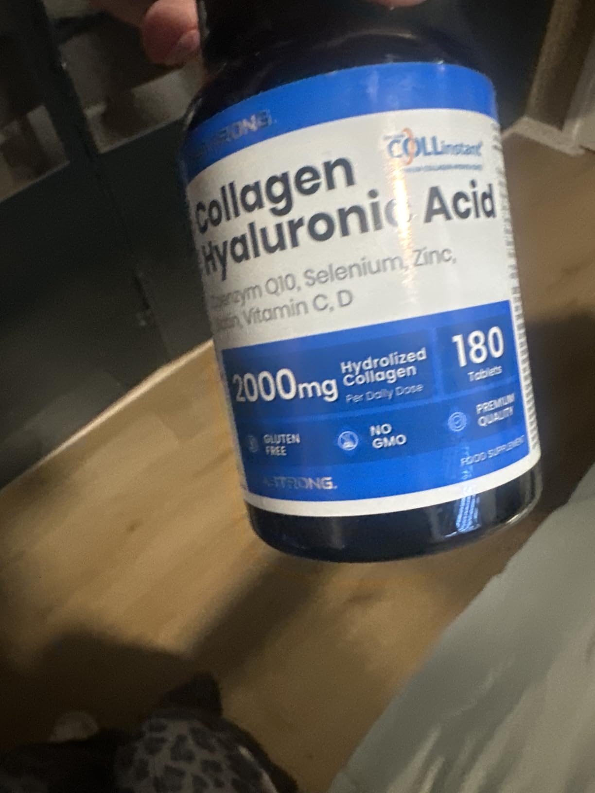 Vitastrong Beauté collagène comprimés 180 acide hyaluronique