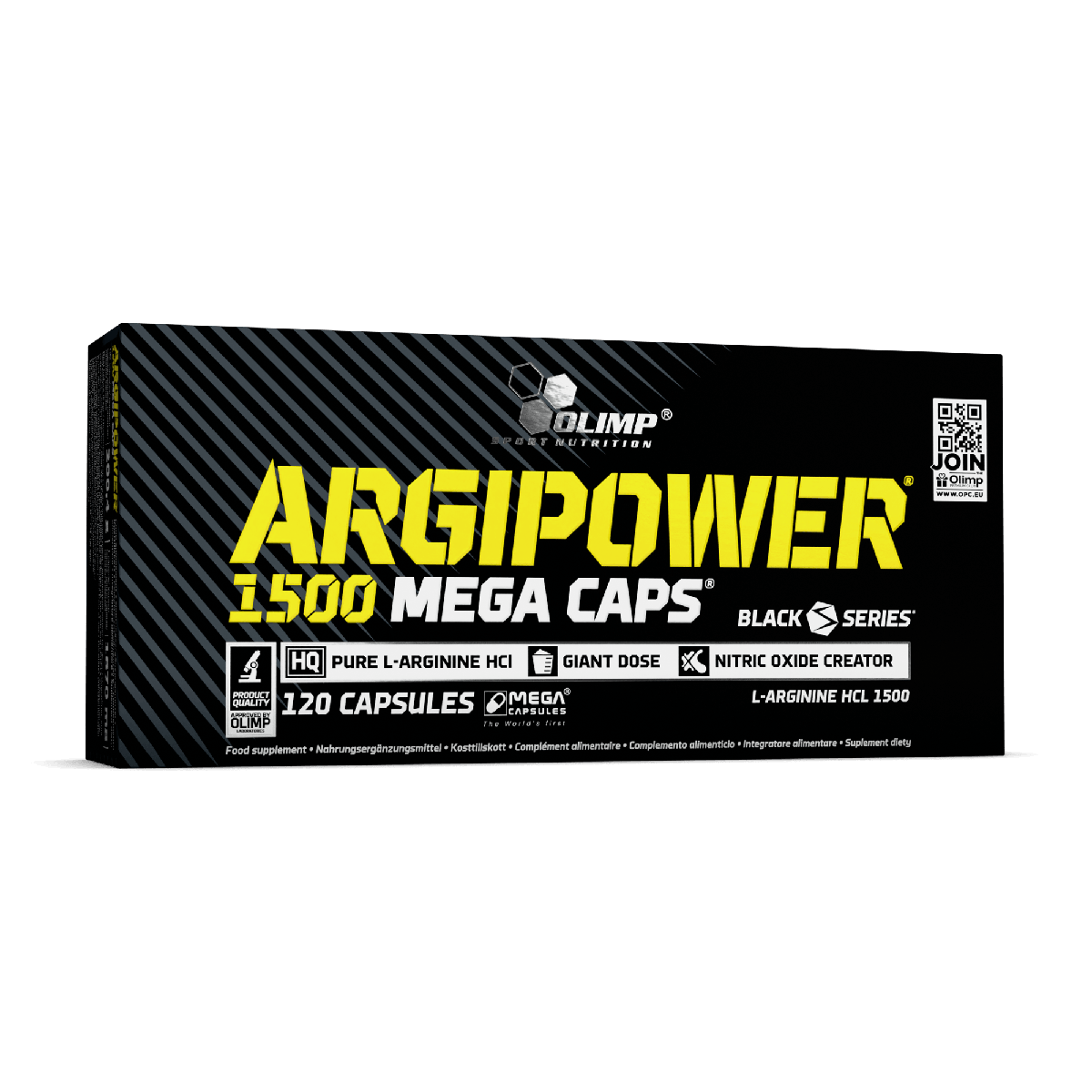 Olimp ArgiPower 1500 Mega Caps gélules 120 arginine