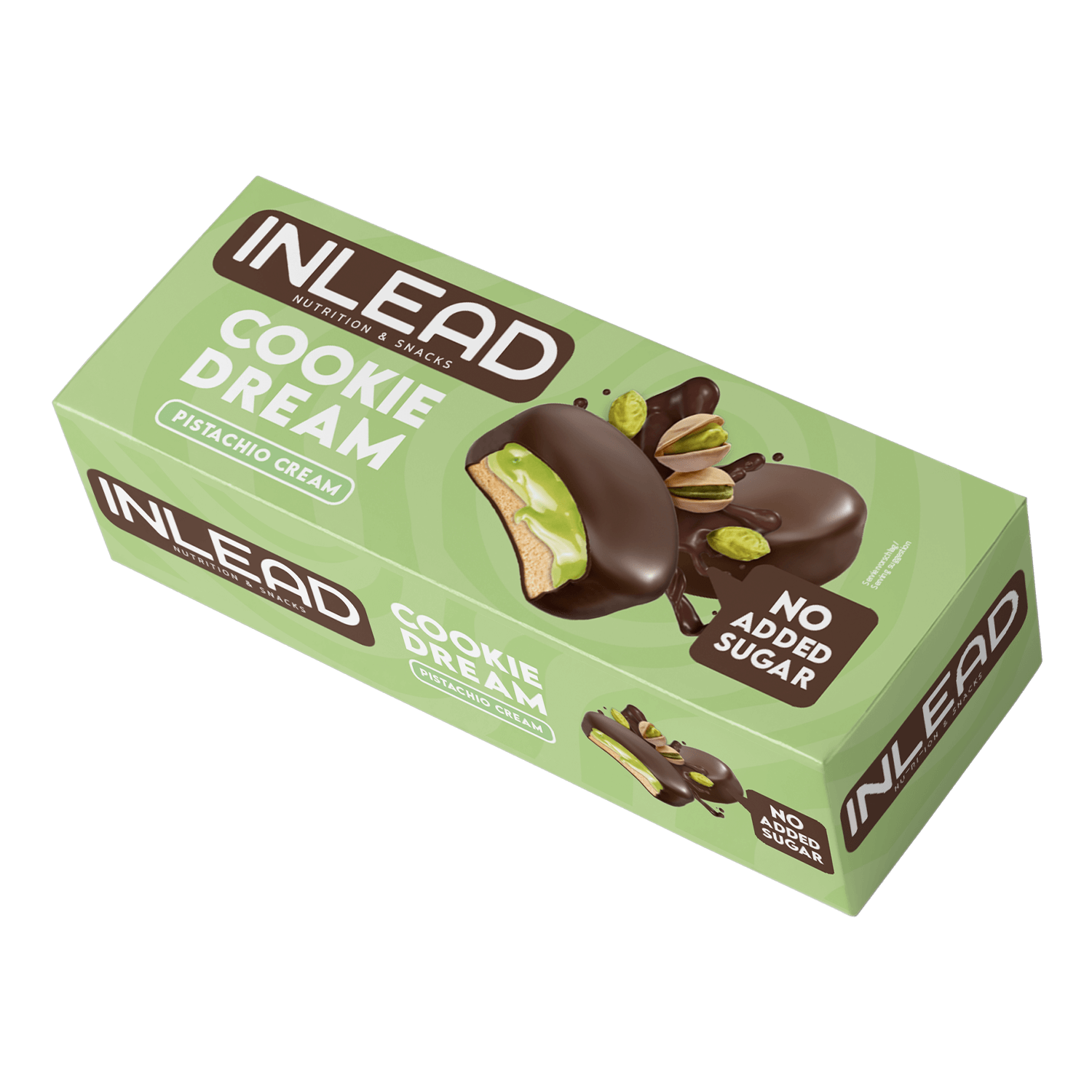 Inlead Protein Snacks Cookie Dream 128 g Nut Nougat Cream