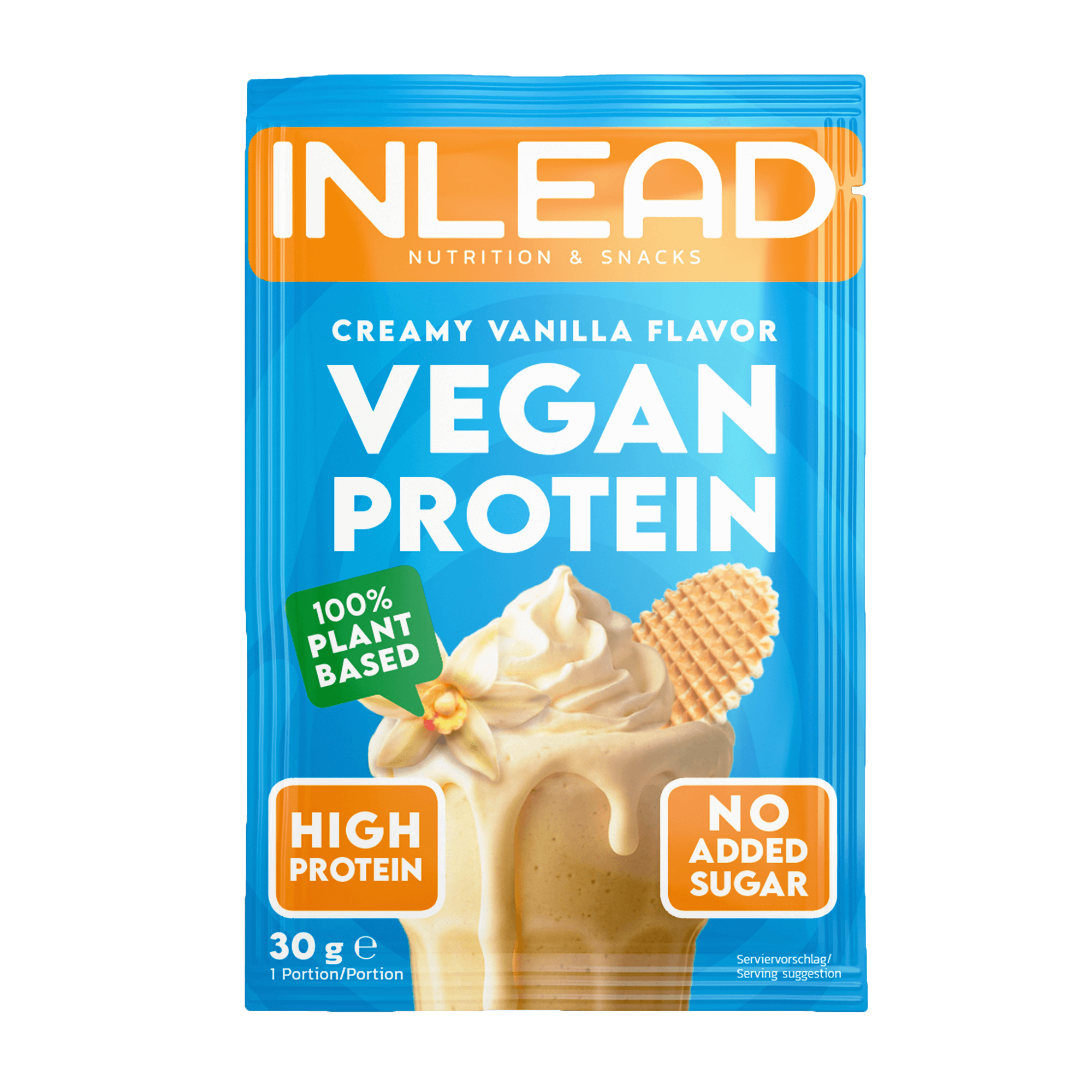Inlead Vegan Protein échantillon creamy chocolate 30g vegan