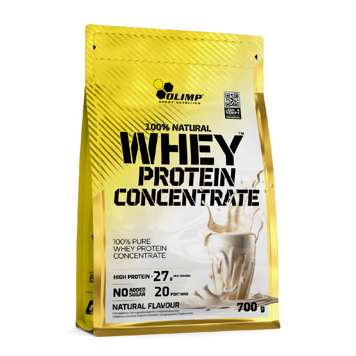Olimp 100% Natural Whey 700 g protéine whey concentrée