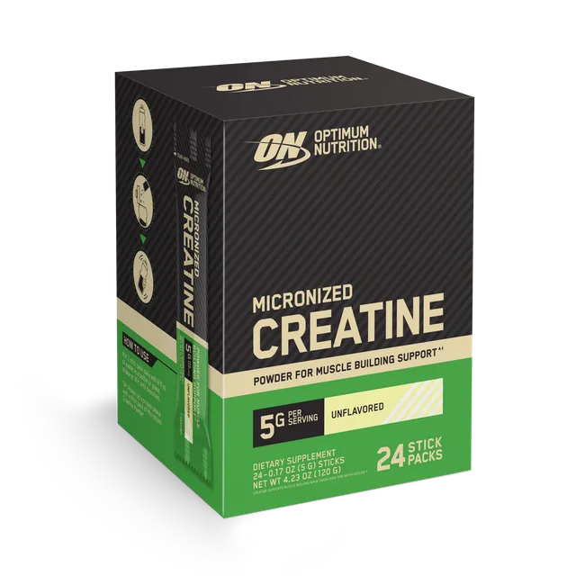 Optimum Nutrition Creatine sticks créatine monohydrate 5g