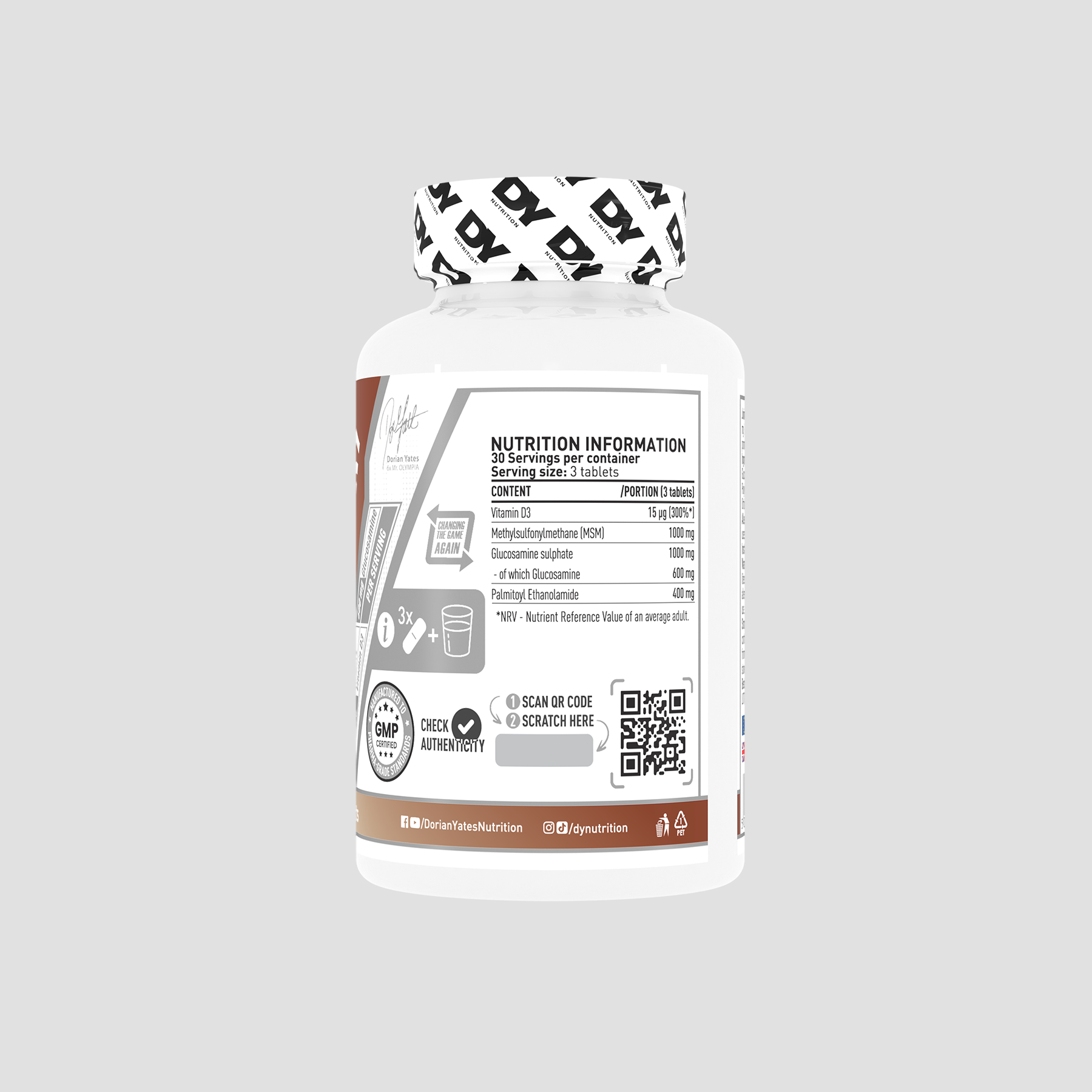 DY Nutrition Joint Support Articulaire 90 comprimés MSM