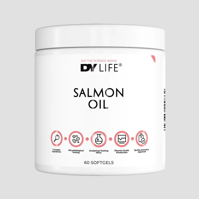 DY Life Salmon Oil oméga-3 60 softgels huile de saumon