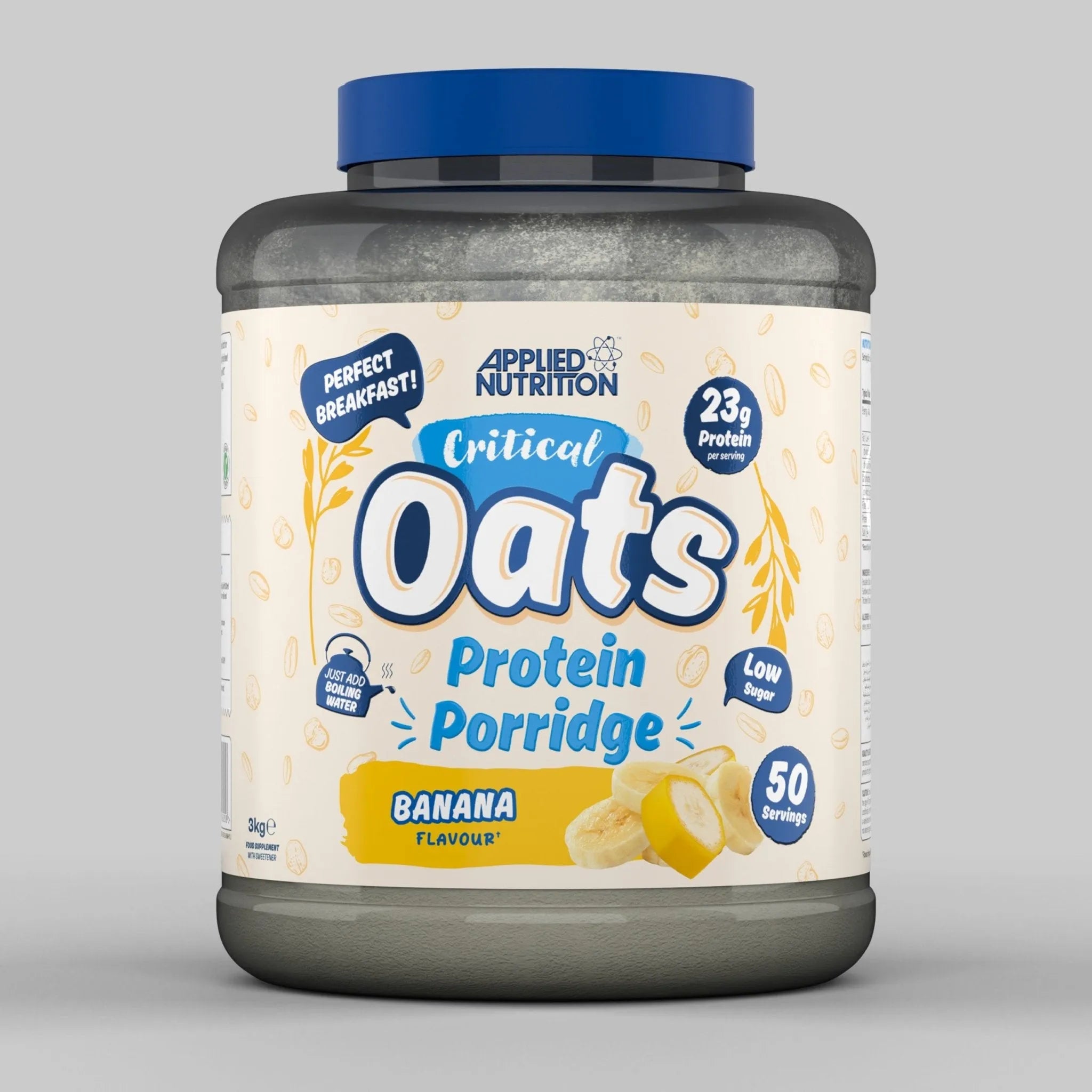 Applied Nutrition Critical Oats Porridge protéiné chocolat 3 kg