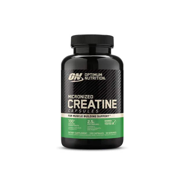Optimum Nutrition Creatine Capsules créatine monohydrate gélules