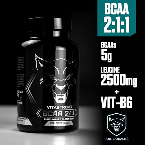 Vitastrong BCAA 2.1.1 comprimés 150 vitamine B6 récupération