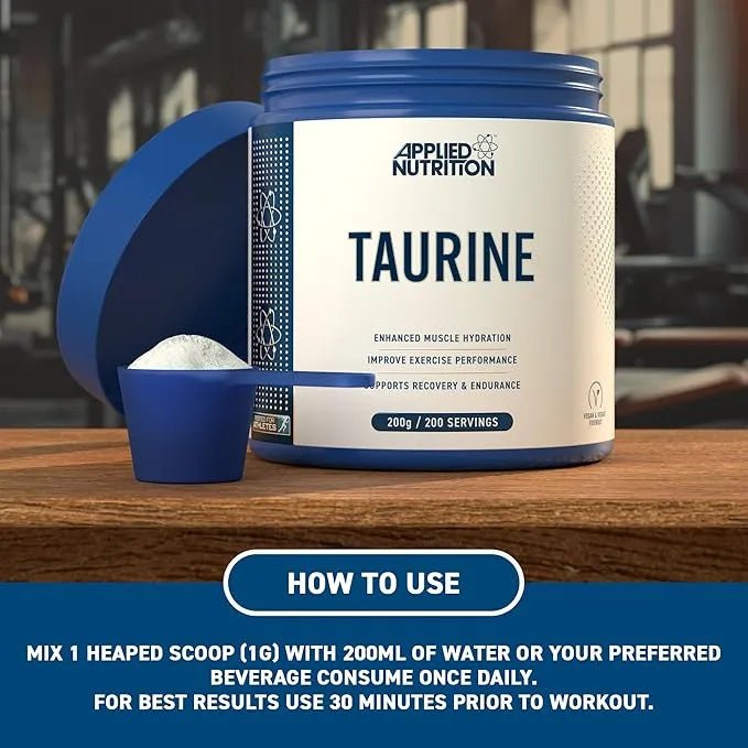 Applied Nutrition Taurine poudre performance 200 g