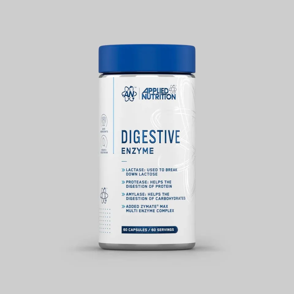 Applied Nutrition Health & Wellbeing enzymes digestives 60 gélules vegan