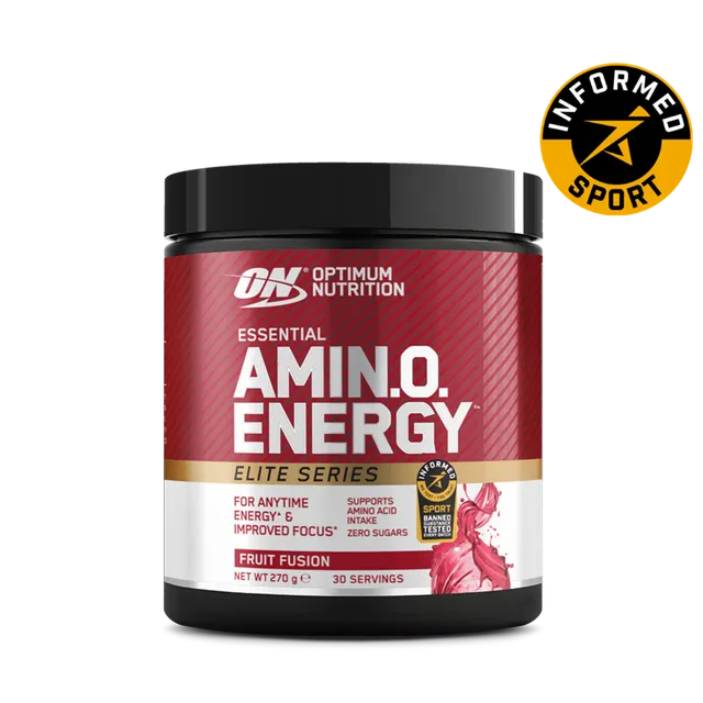 Optimum Nutrition Essential Amino Energy poudre Fruit Fusion 270 g sans sucre