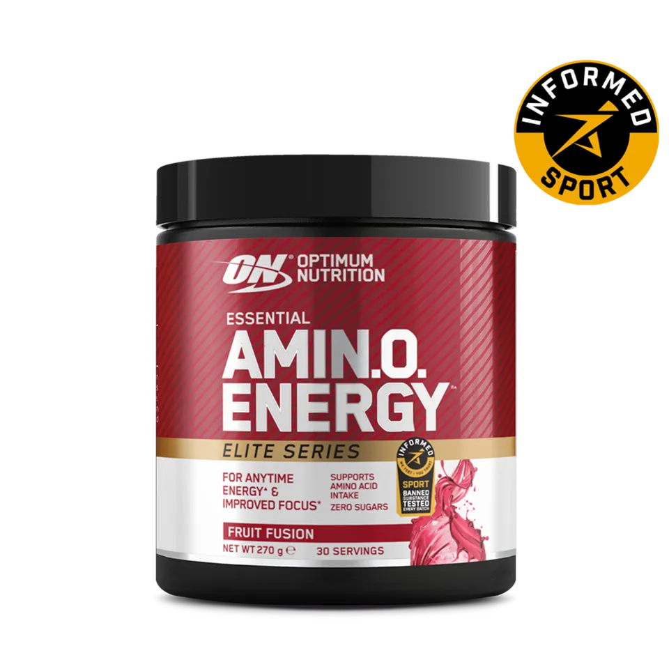 Optimum Nutrition Essential Amino Energy poudre Fruit Fusion 270 g sans sucre