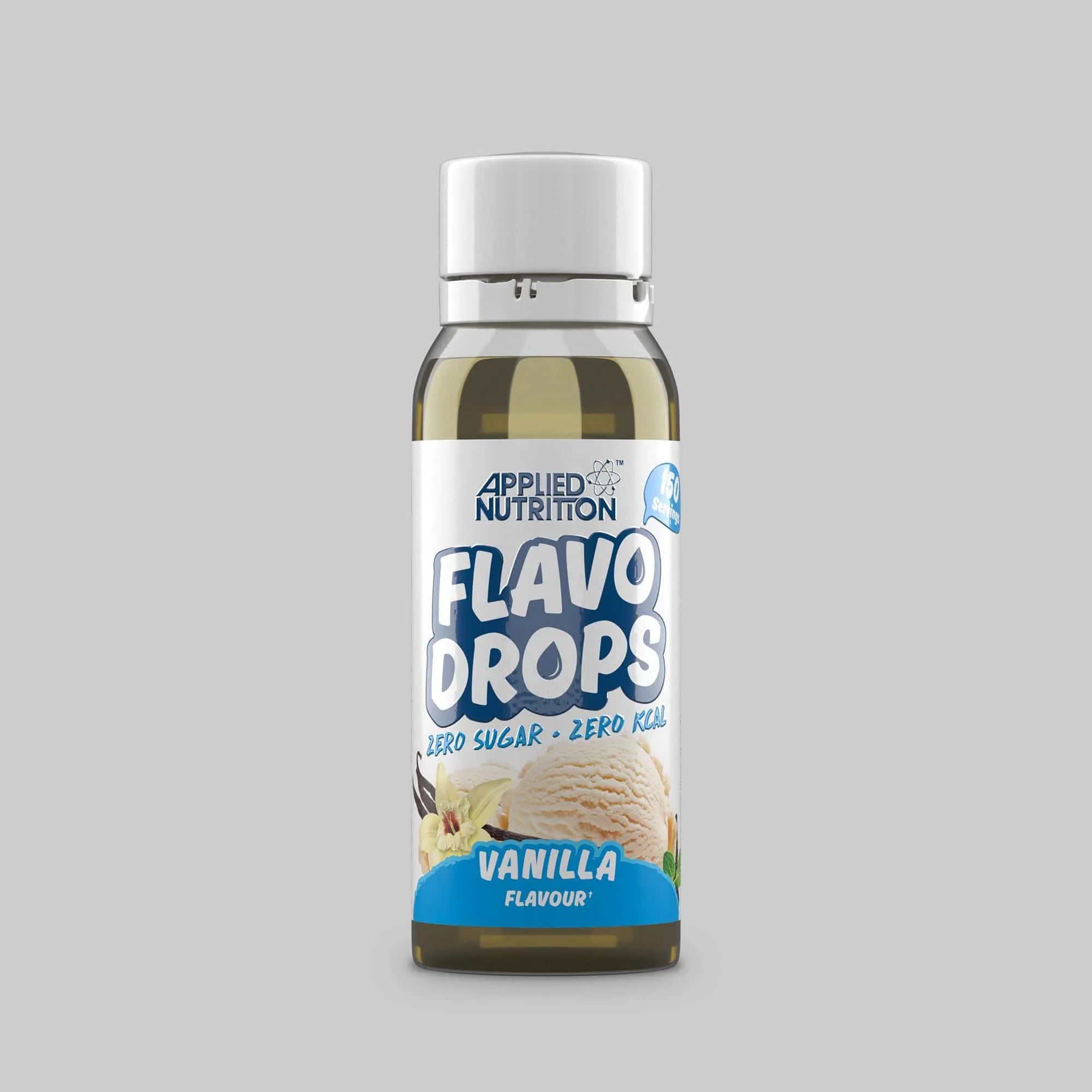 Applied Nutrition Flavo Drops arôme vanille zéro calorie zéro sucre