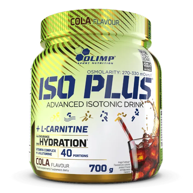 Olimp Iso Plus Powder 700 g boisson isotonique fruitée