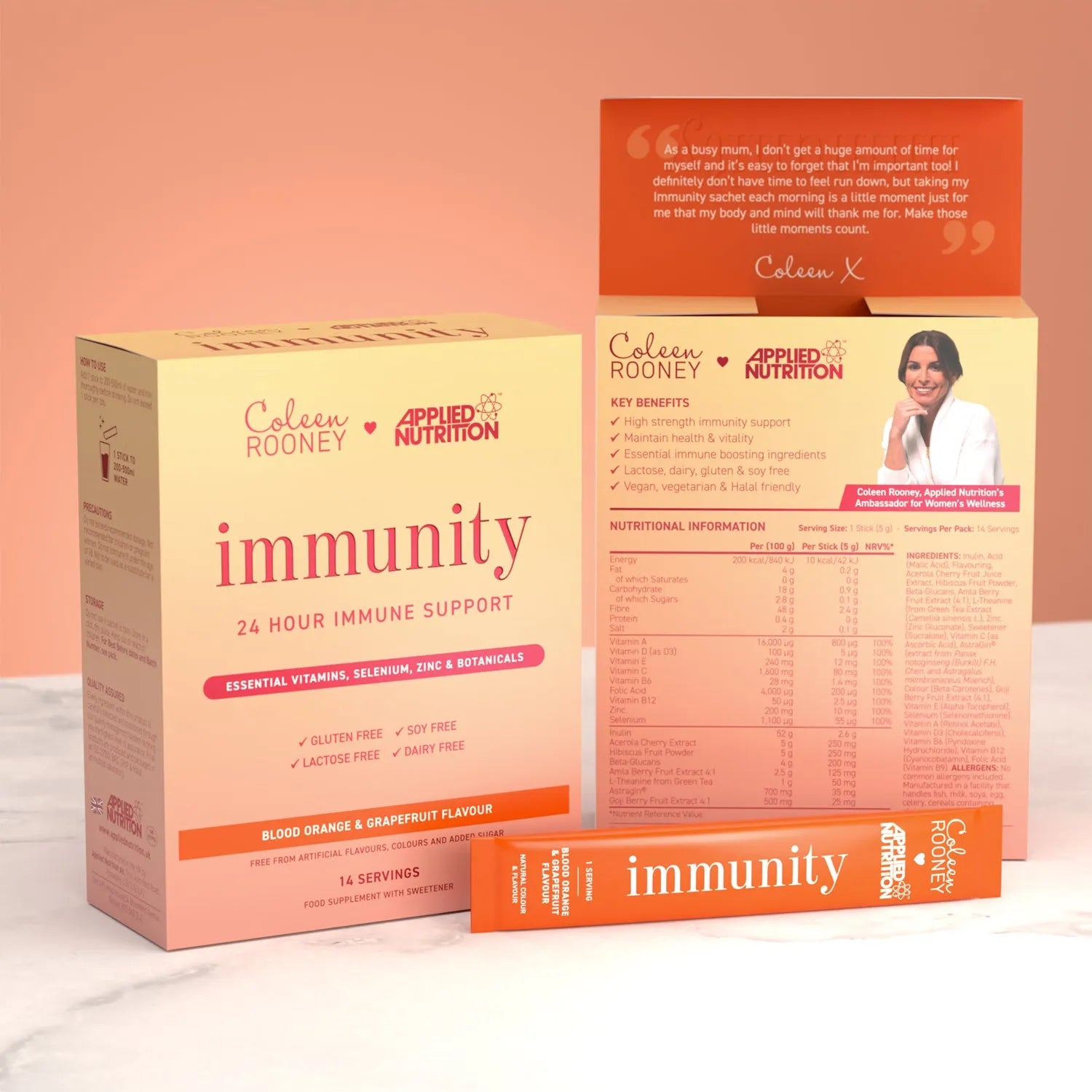 Applied Nutrition Coleen Rooney Citrus Collection coffret 5x14