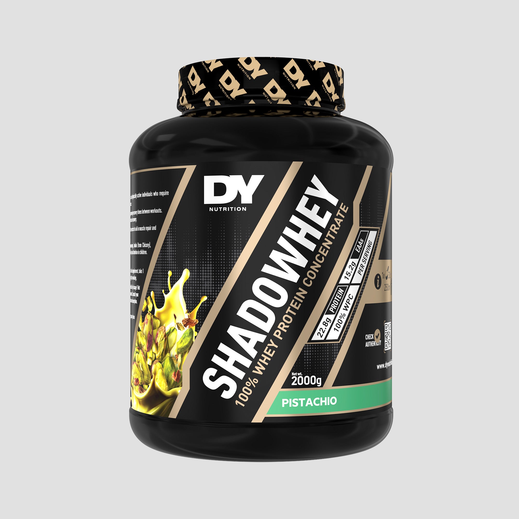 DY Nutrition Shadowhey Whey Protéine 2 kg goût fraise