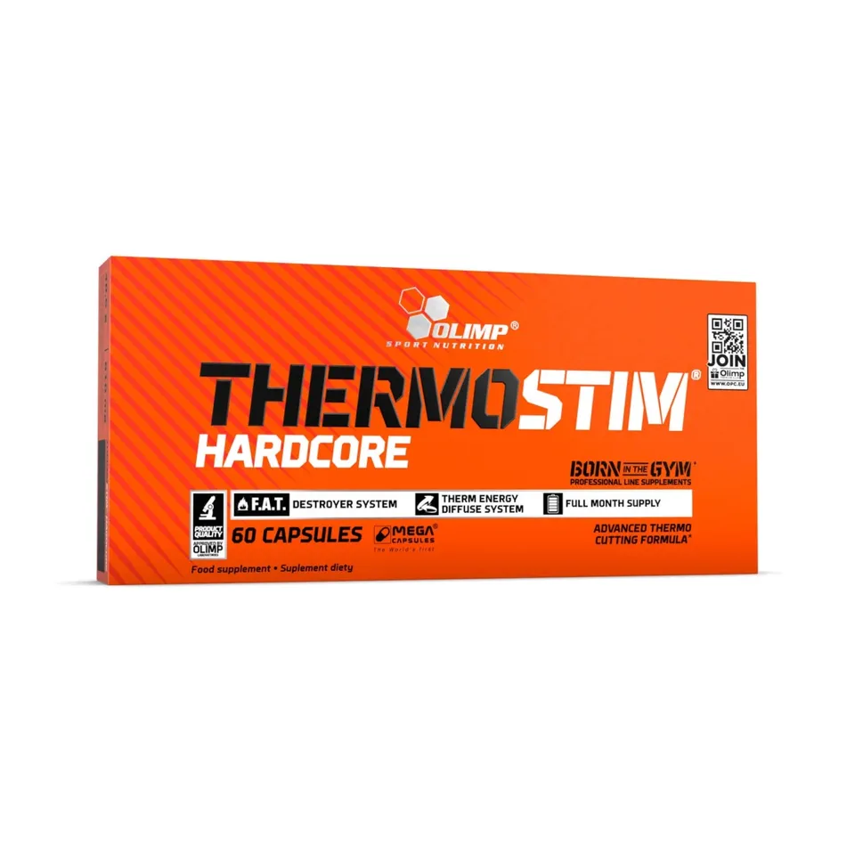 Olimp ThermoStim Hardcore brûle-graisse 60 gélules
