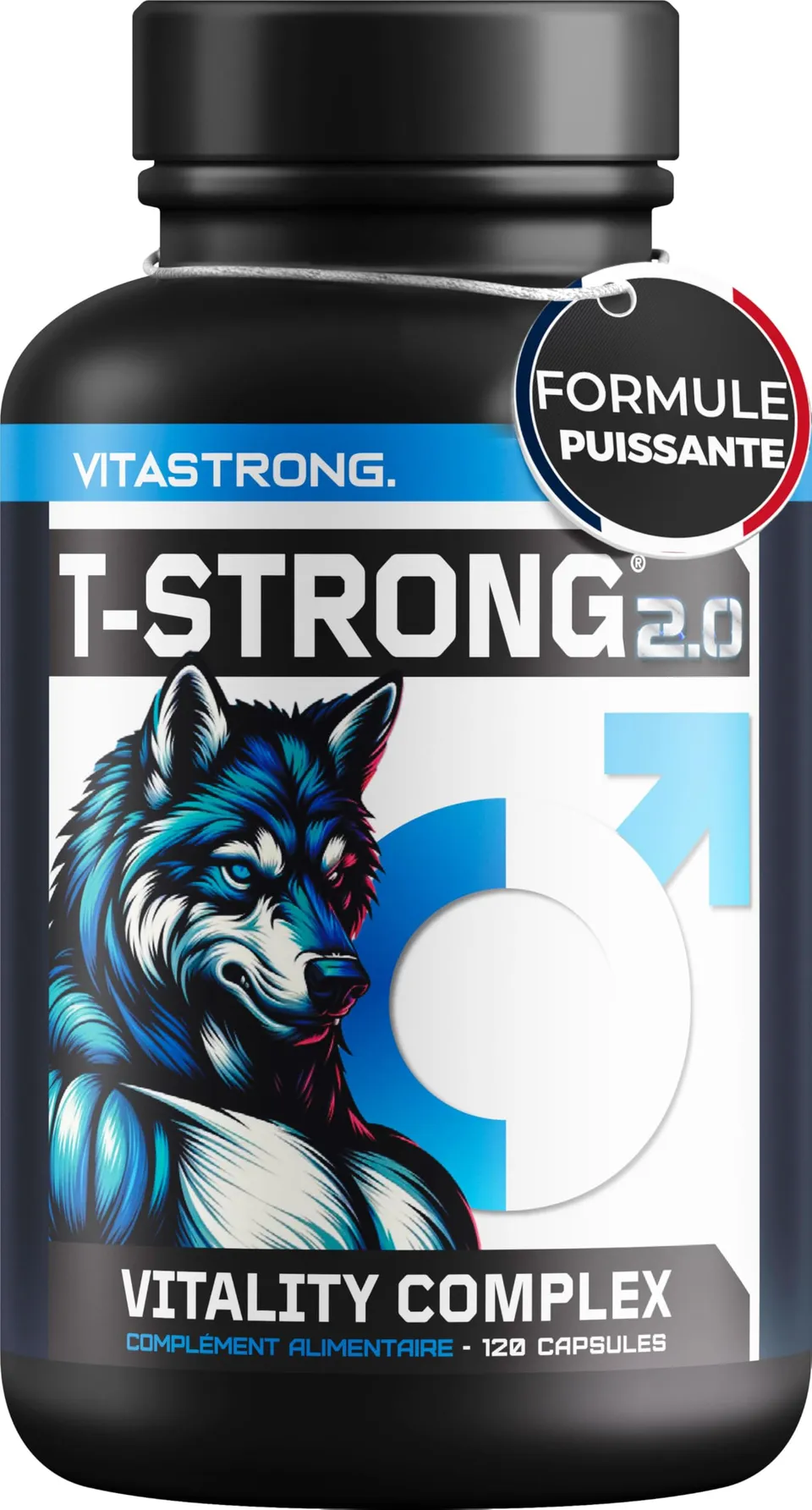 Vitastrong Vitalité Maca Complex 120 gélules arginine zinc
