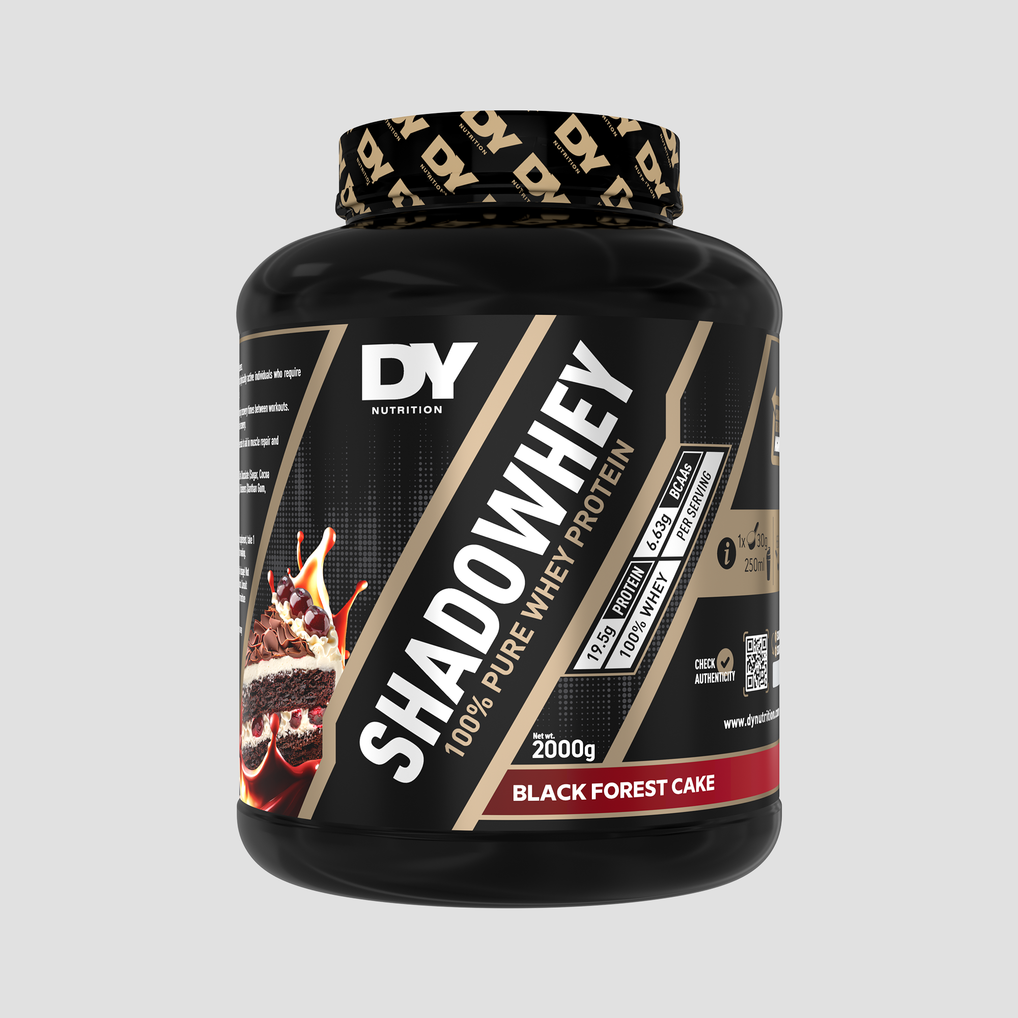 DY Nutrition Shadowhey 100% Pure Whey protéine 22,8 g chocolat