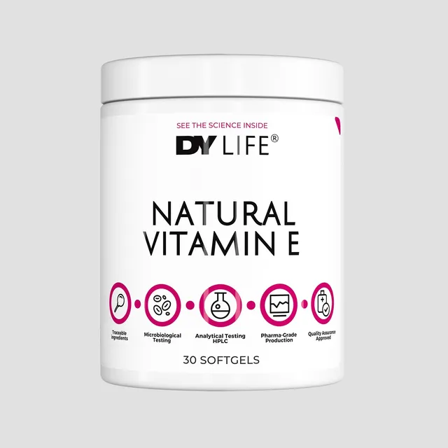 DY Nutrition DY Life Vitamine E naturelle 30 softgels