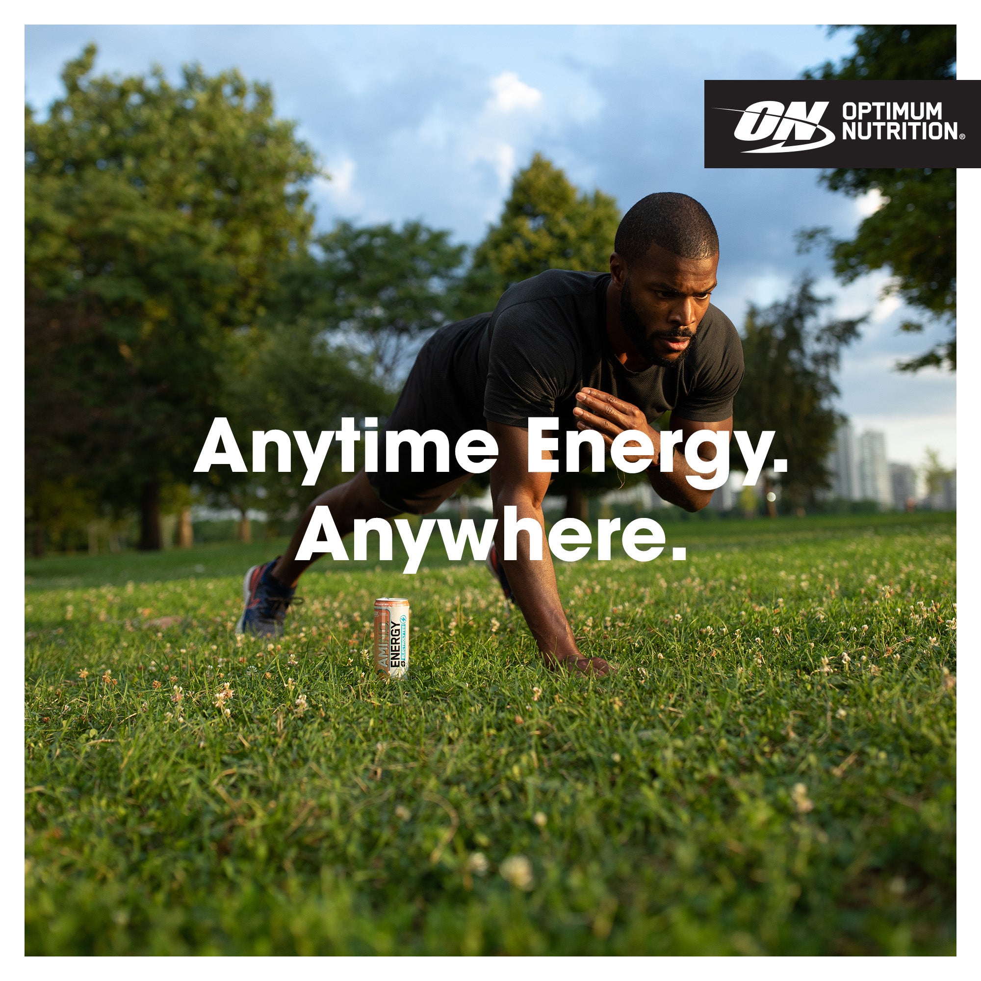 Optimum Nutrition Amin.o Energy canette orange 250 ml caféine