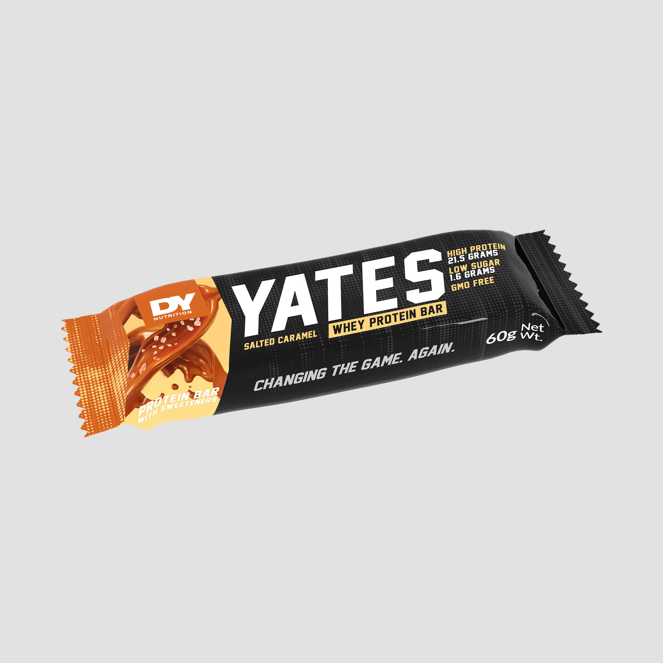 DY Nutrition Yates Bar protéinée 60g chocolat-caramel