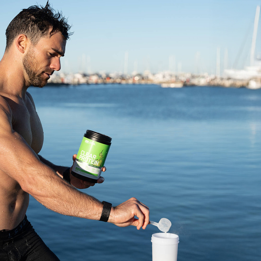Optimum Nutrition Clear Protein isolate pois pêche 280 g 20g
