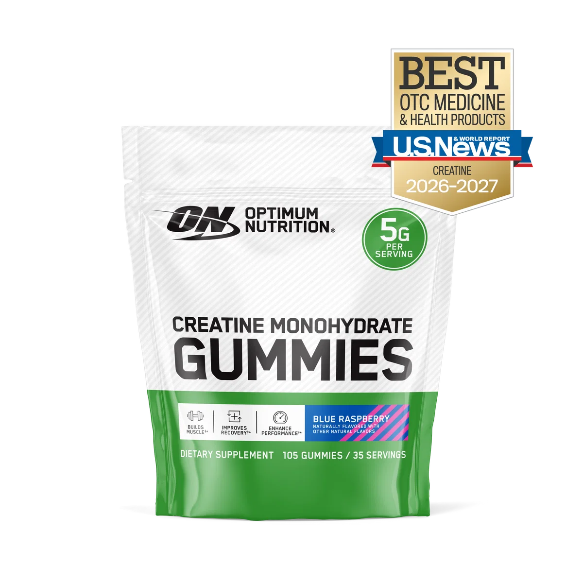 Optimum Nutrition Creatine Monohydrate Gummies fruit 5 g