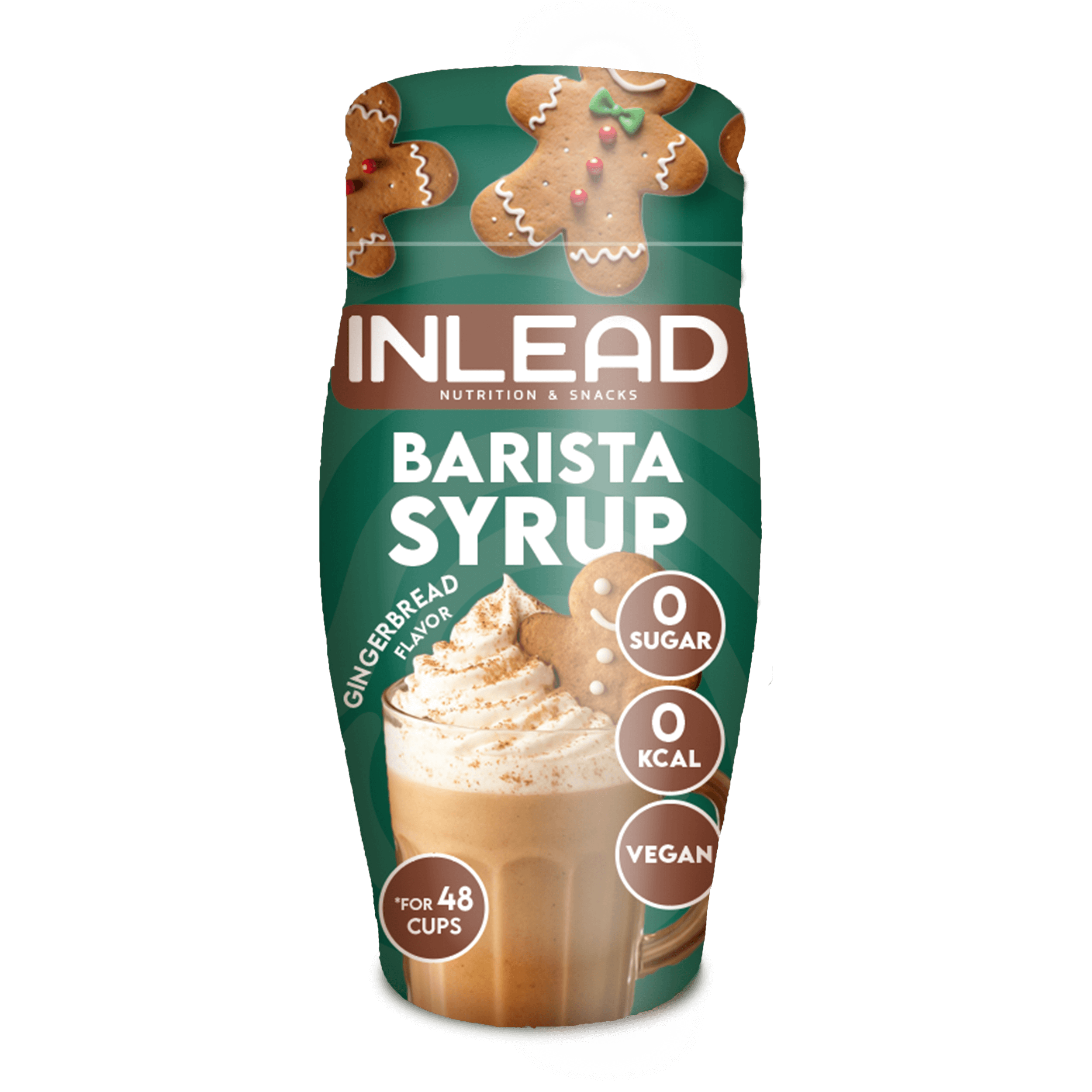Inlead Barista Syrup sirop café caramel cannelle 65ml 0 sucre