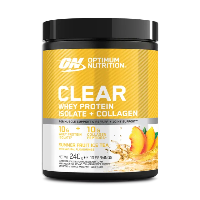 Optimum Nutrition Clear Whey Isolate pomme framboise 240 g