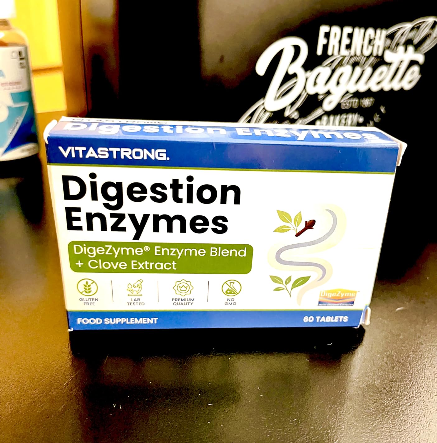 Vitastrong Digestion Enzymes Digestives 60 comprimés DigeZyme